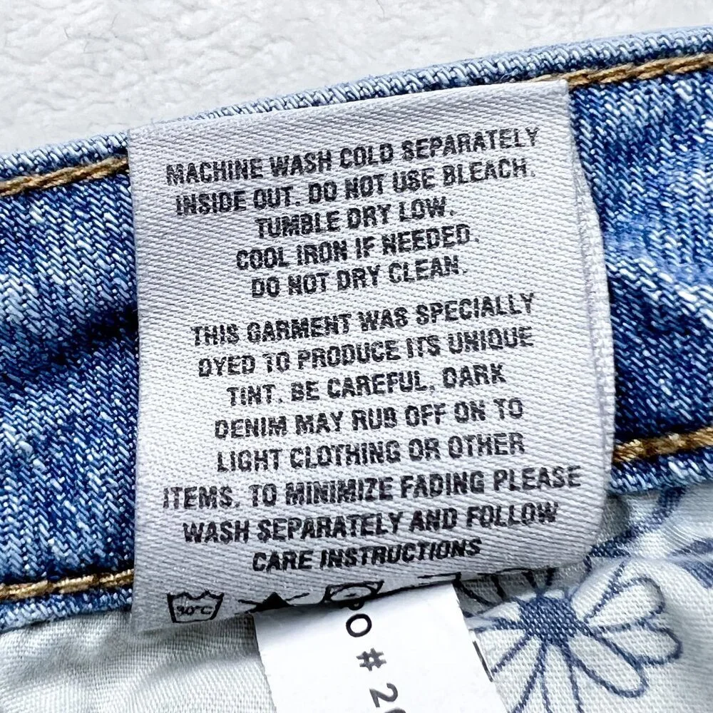 Women's B by Bullhead Pac Sun Jeans | Skinny Flare | Light Wash | Size 7 - Picture 14 of 14